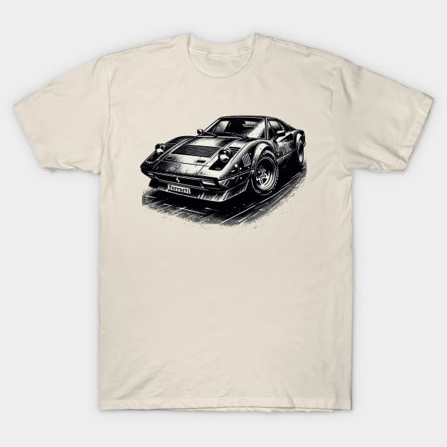 Ferrari 308 T-Shirt by Vehicles-Art